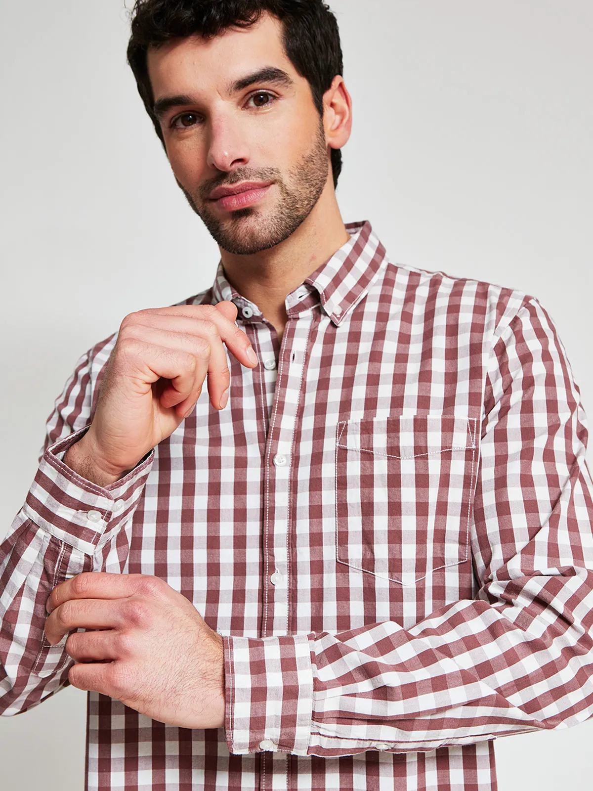 CAMISA MANGA LARGA ALGODÓN HOMBRE NAVIGATA - 3