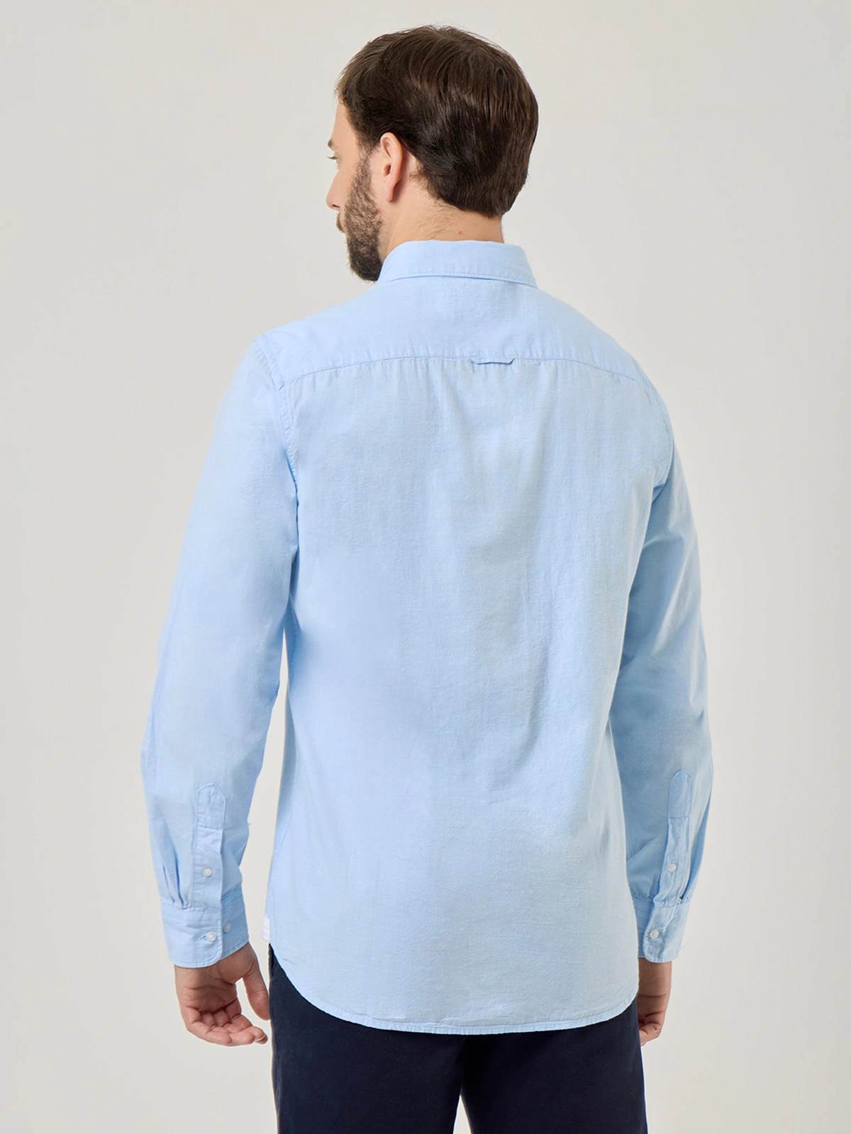 CAMISA MANGA LARGA ALGODÓN HOMBRE NAVIGATA - 2
