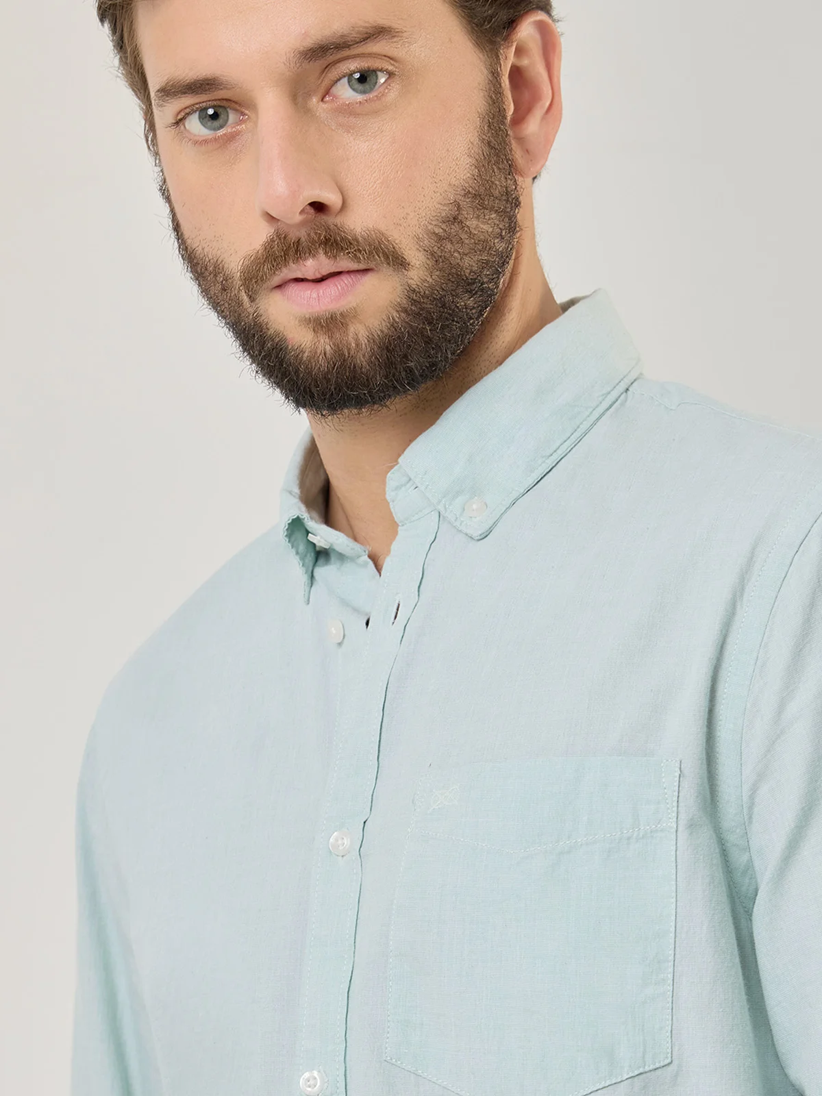 CAMISA MANGA LARGA ALGODÓN HOMBRE NAVIGATA - 4