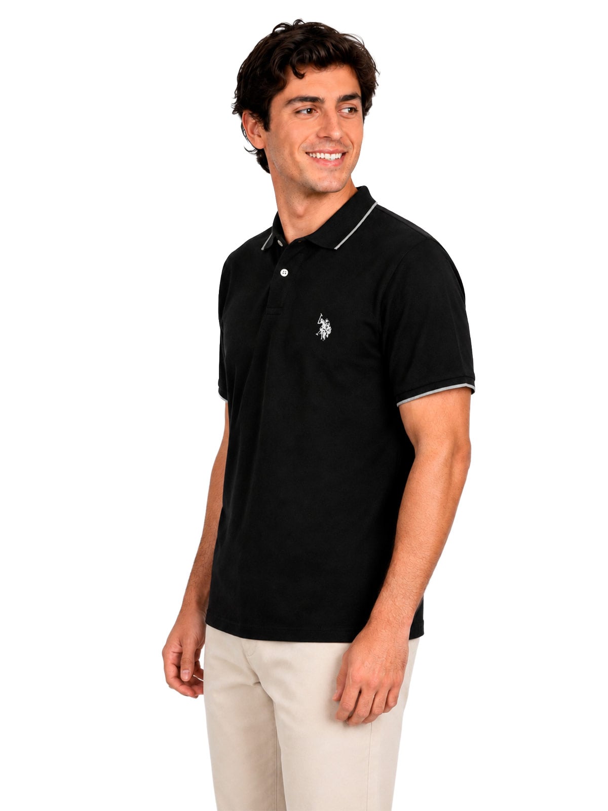 POLO ALGODÓN MANGA CORTA HOMBRE US POLO - 3