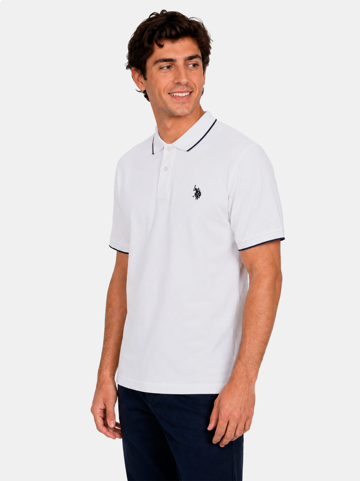 POLO ALGODÓN MANGA CORTA HOMBRE US POLO - 3