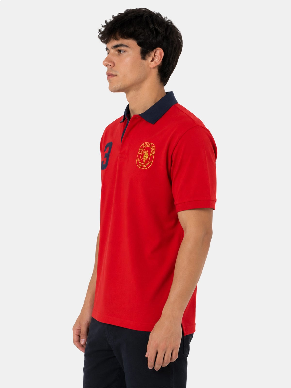 POLO ALGODÓN MANGA CORTA HOMBRE US POLO - 3
