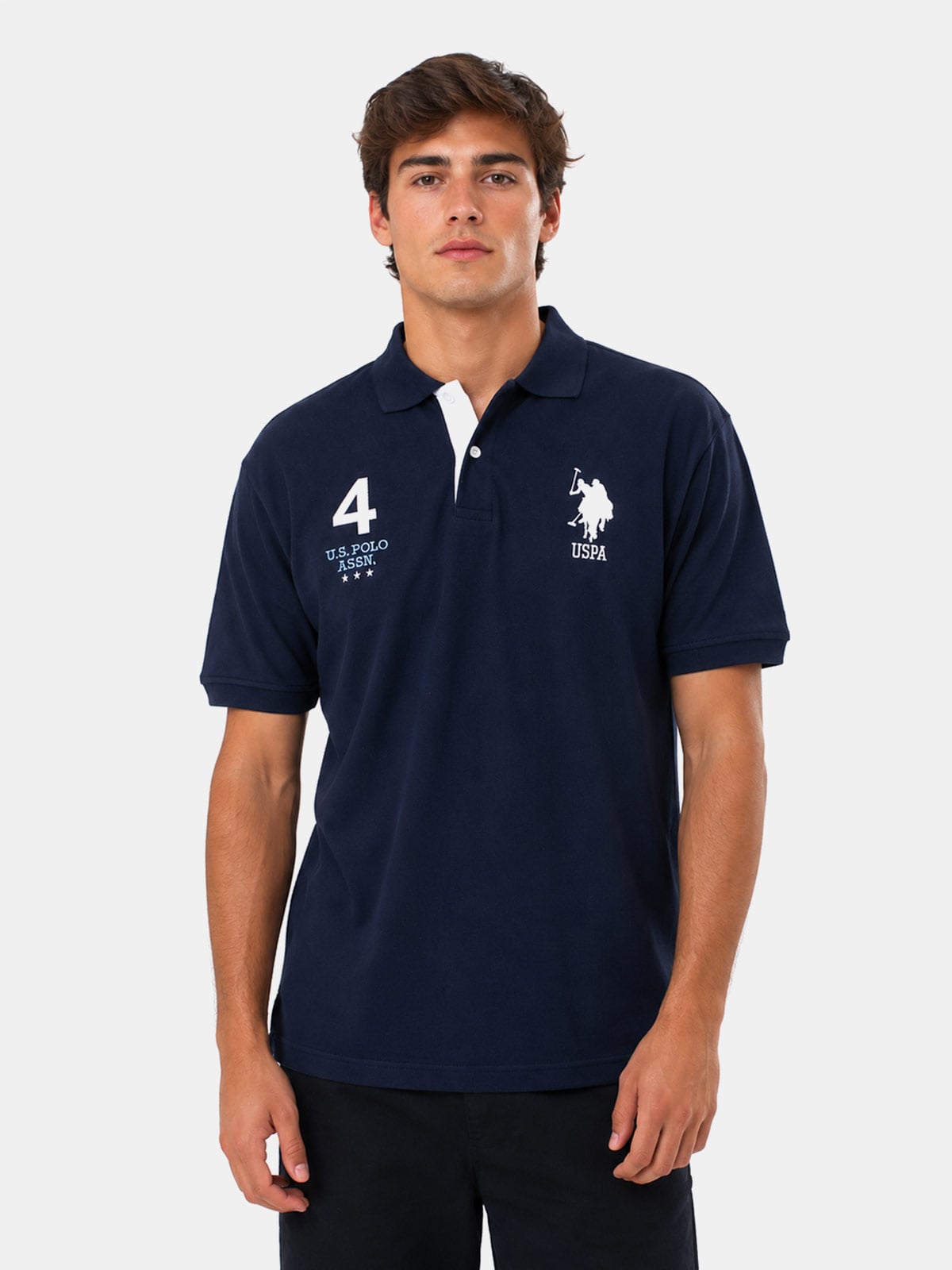POLO ALGODÓN MANGA CORTA HOMBRE US POLO - 1