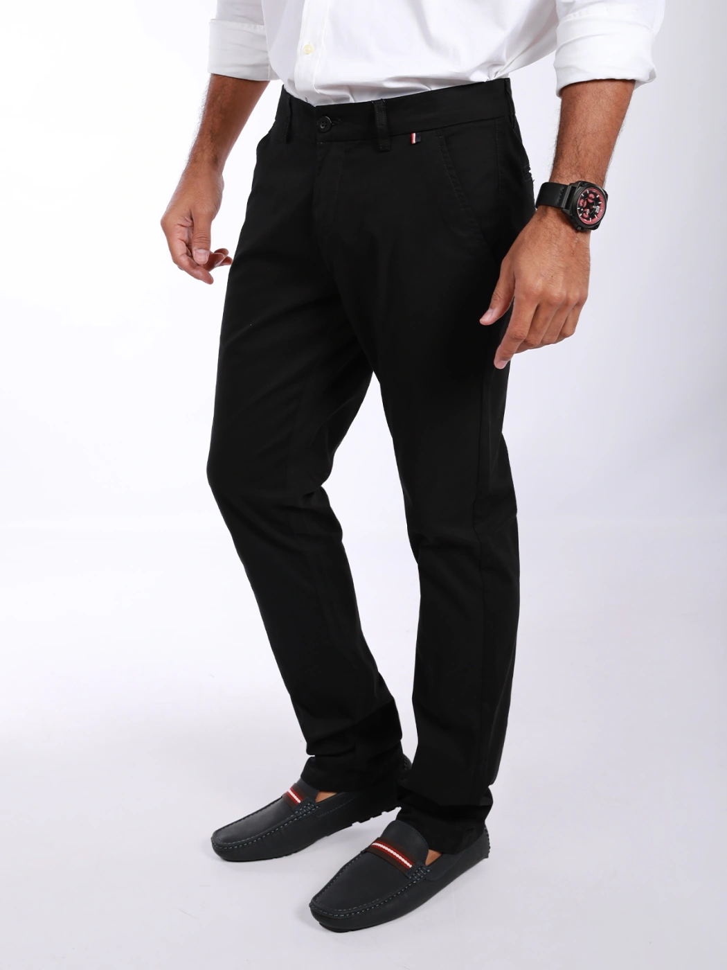 PANTALÓN REGULAR FIT ALGODÓN HOMBRE US POLO - 3