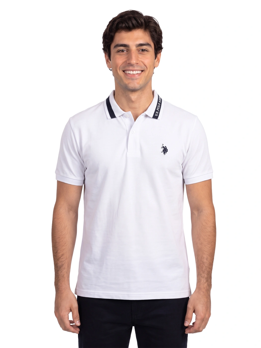 POLO ALGODÓN MANGA CORTA HOMBRE US POLO - 1