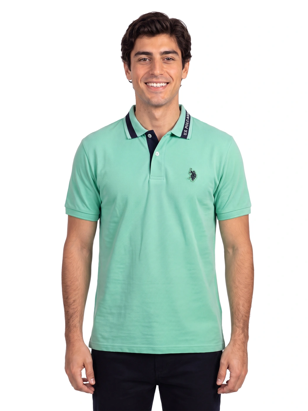 POLO ALGODÓN MANGA CORTA HOMBRE US POLO - 1