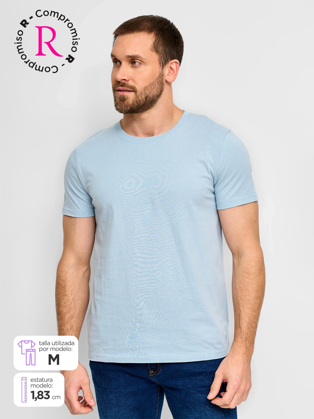 POLO MANGA CORTA ALGODÓN HOMBRE KENNETH STEVENS - 1