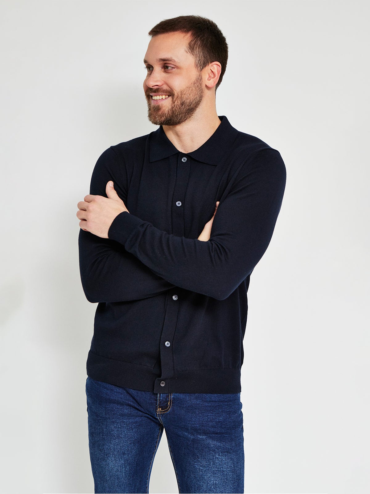 CARDIGAN ALGODÓN HOMBRE MARQUIS BILBAO - 1