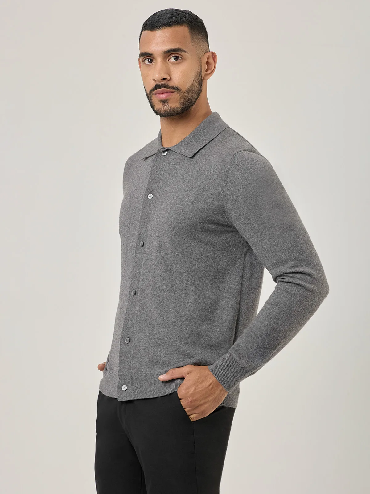 CARDIGAN ALGODÓN HOMBRE MARQUIS BILBAO - 3