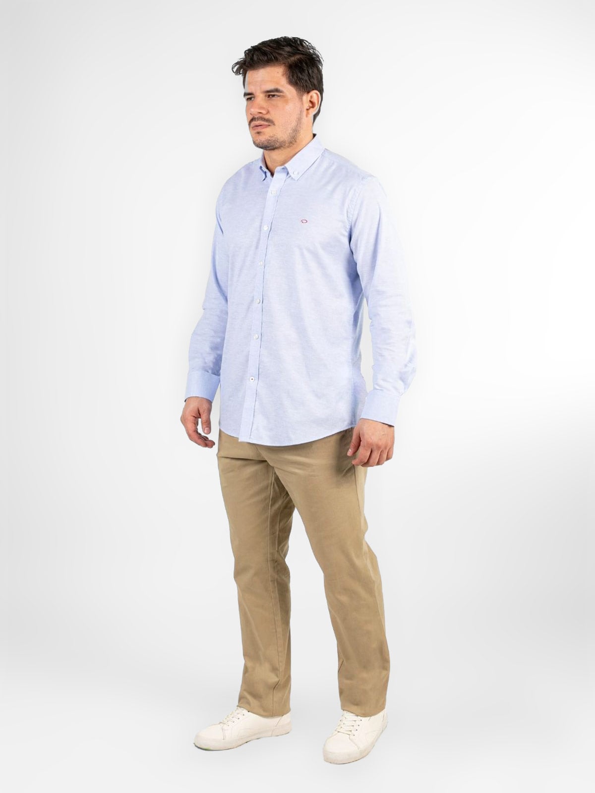 CAMISA MANGA LARGA HOMBRE OSCAR DE LA RENTA CASUAL B2401WVN800 - 3