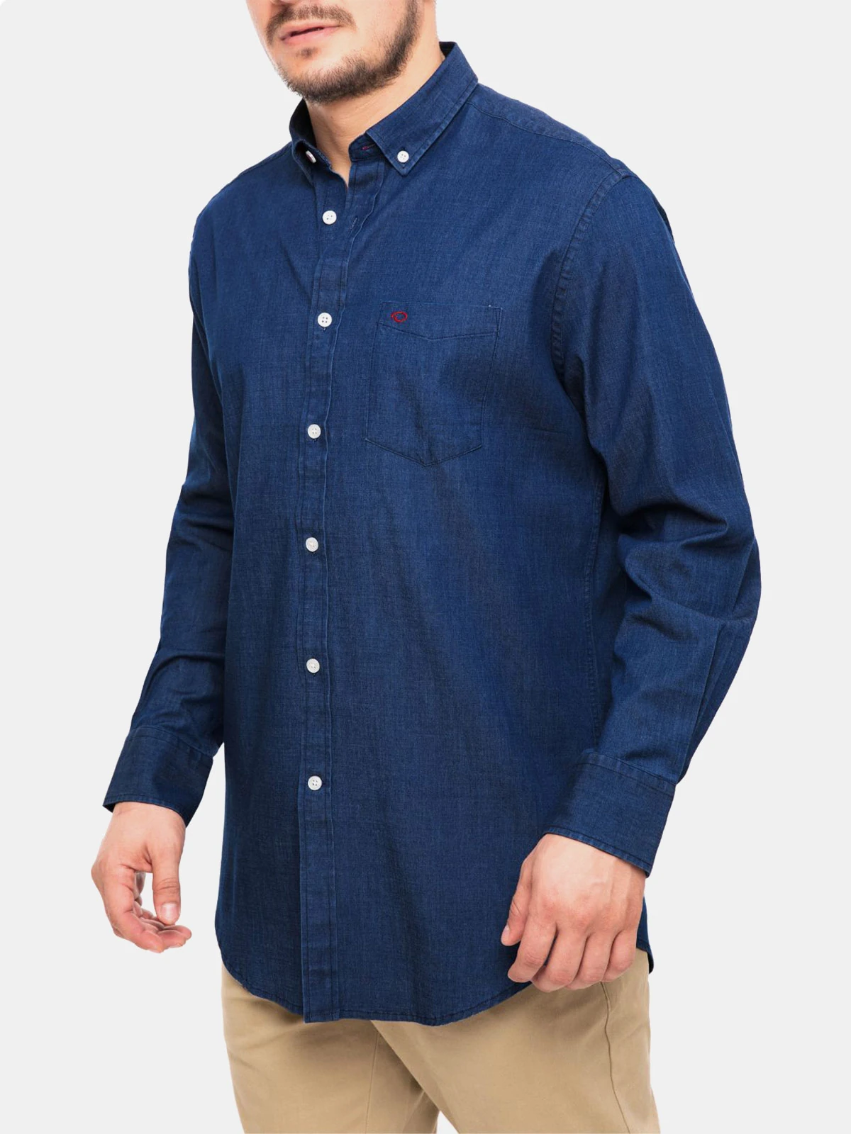 CAMISA MANGA LARGA HOMBRE OSCAR DE LA RENTA CASUAL B2202WVN901SP - 1