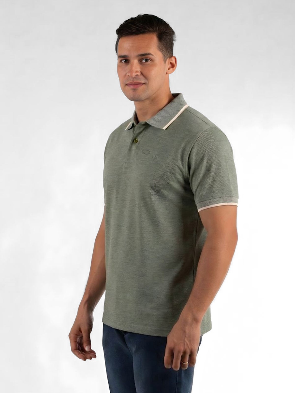 POLO MANGA CORTA HOMBRE OSCAR DE LA RENTA B25KNP019 - 1