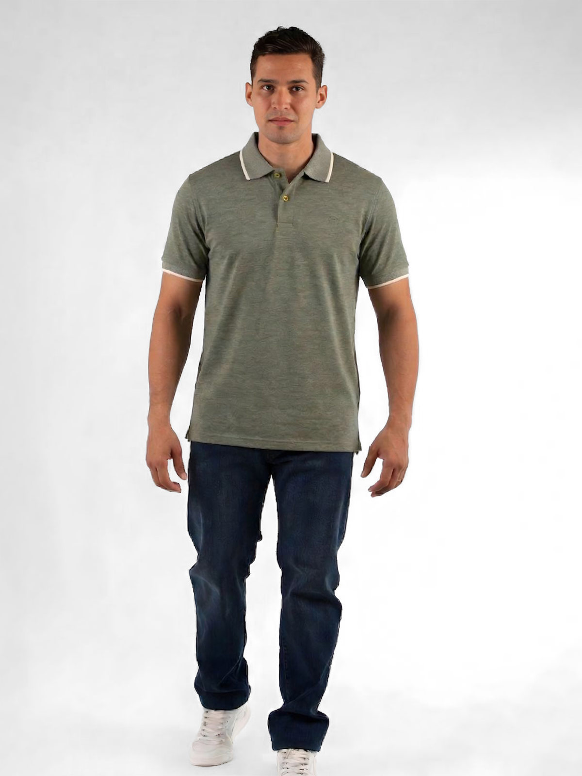 POLO MANGA CORTA HOMBRE OSCAR DE LA RENTA B25KNP019 - 3