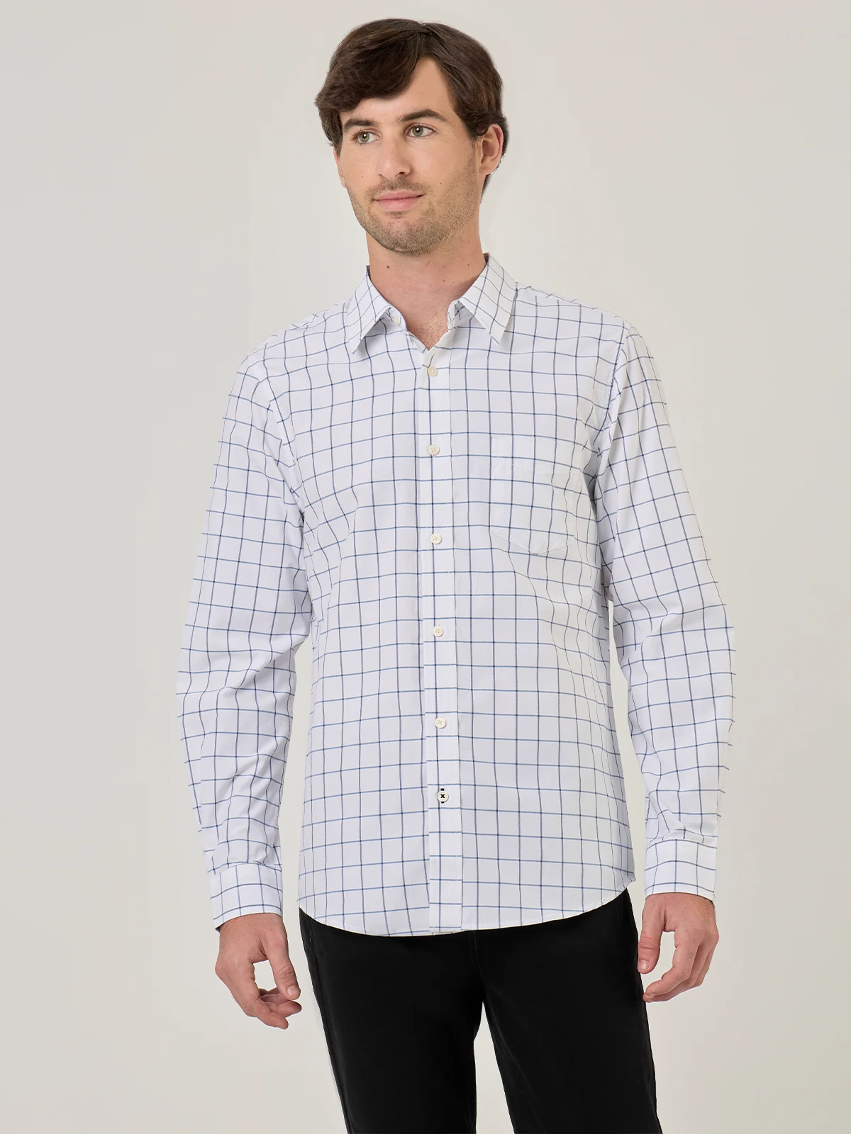 CAMISA MANGA LARGA HOMBRE KENNETH STEVENS - 1