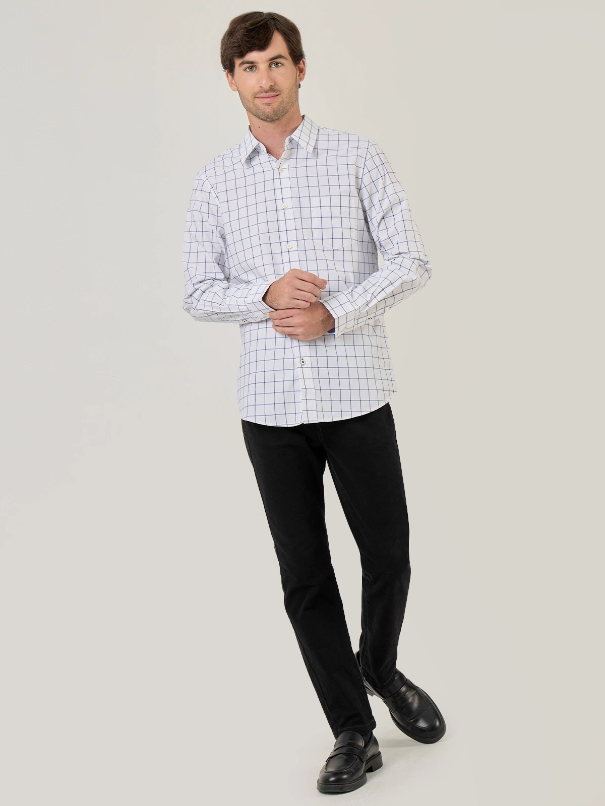 CAMISA MANGA LARGA HOMBRE KENNETH STEVENS - 5