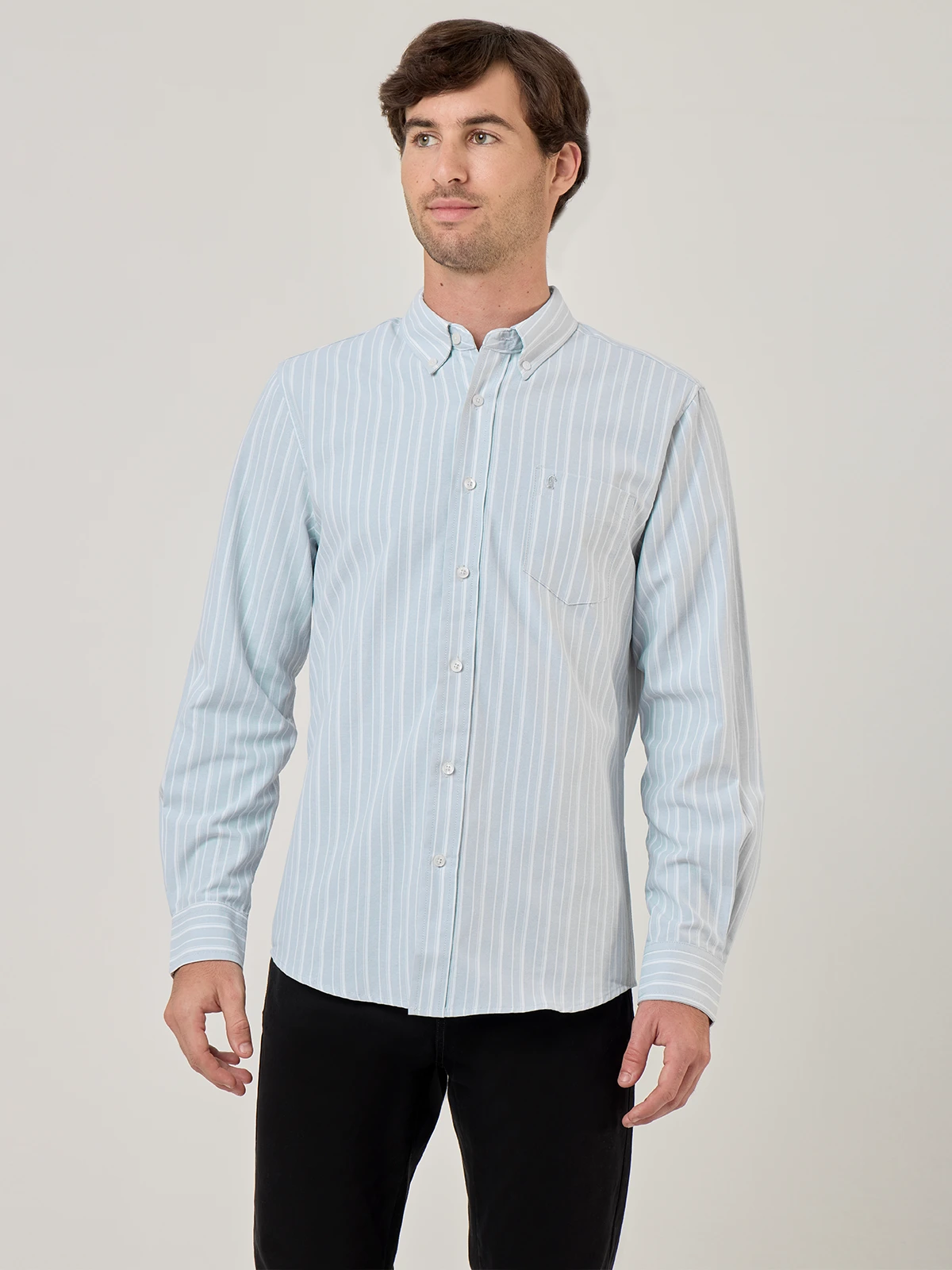 CAMISA MANGA LARGA HOMBRE KENNETH STEVENS - 1