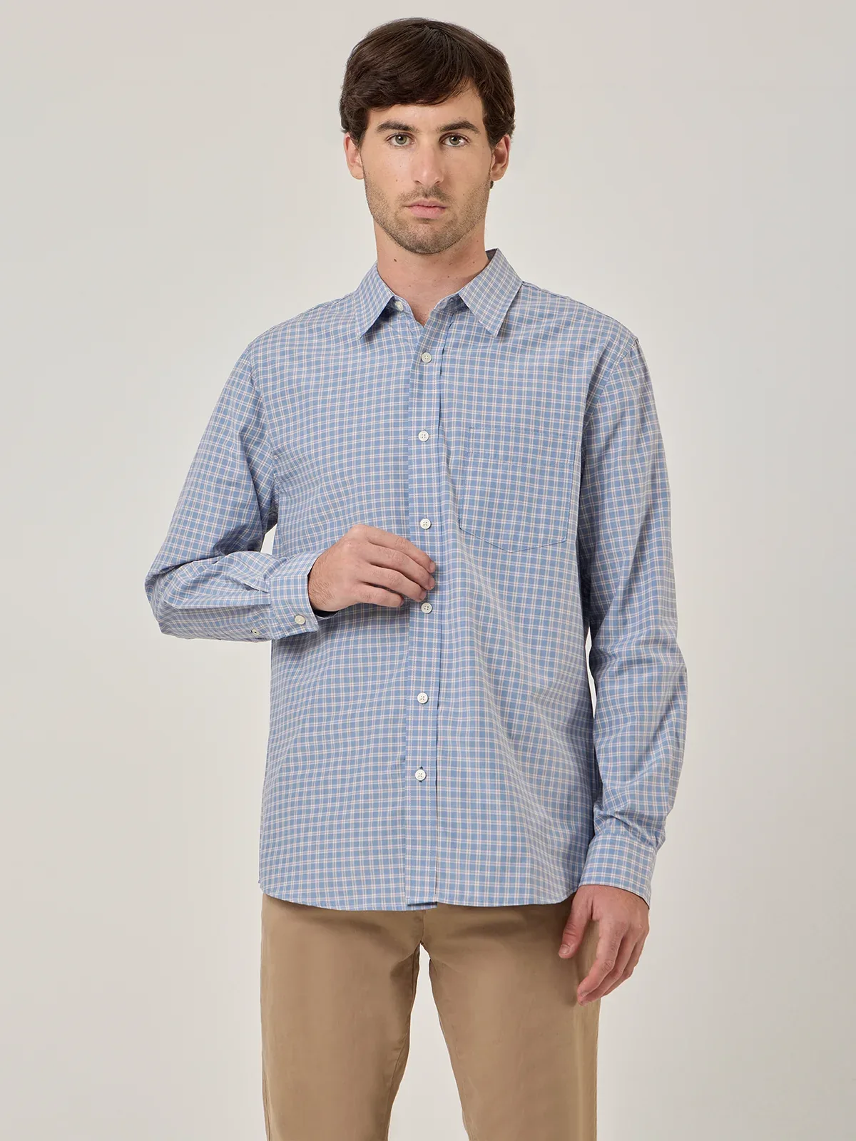 CAMISA MANGA LARGA HOMBRE KENNETH STEVENS - 1
