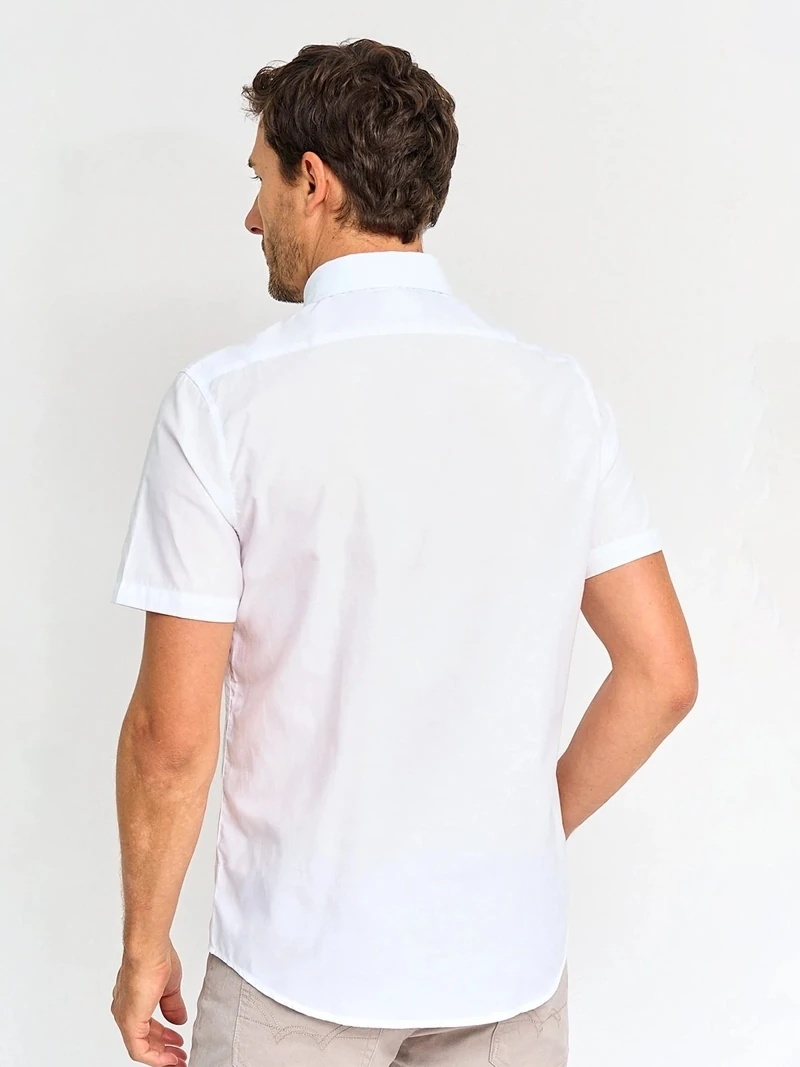CAMISA MANGA CORTA ALGODÓN HOMBRE KENNETH STEVENS - 2