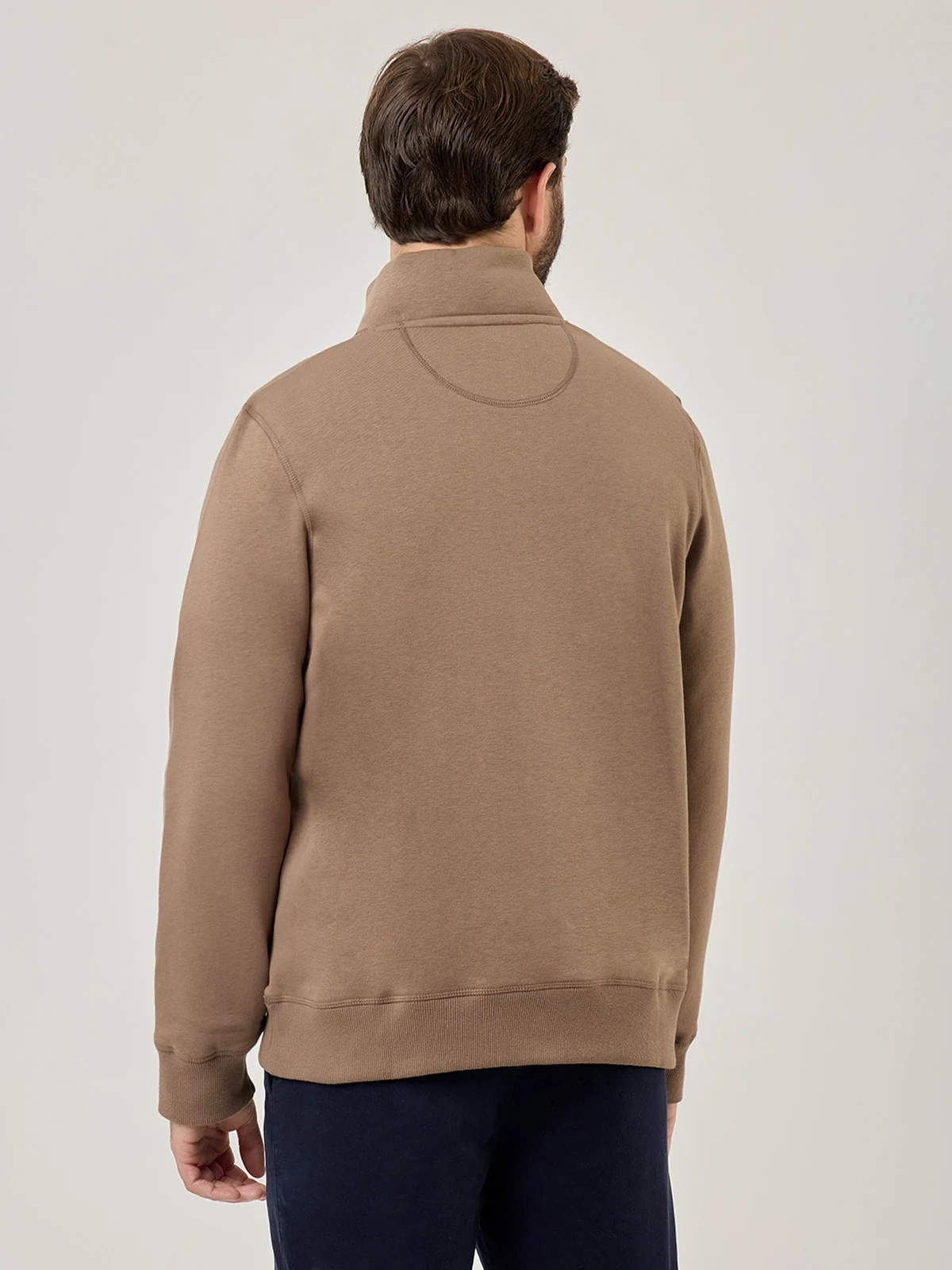 POLERA ALGODÓN HOMBRE KENNETH STEVENS HALF ZIPPER - 2