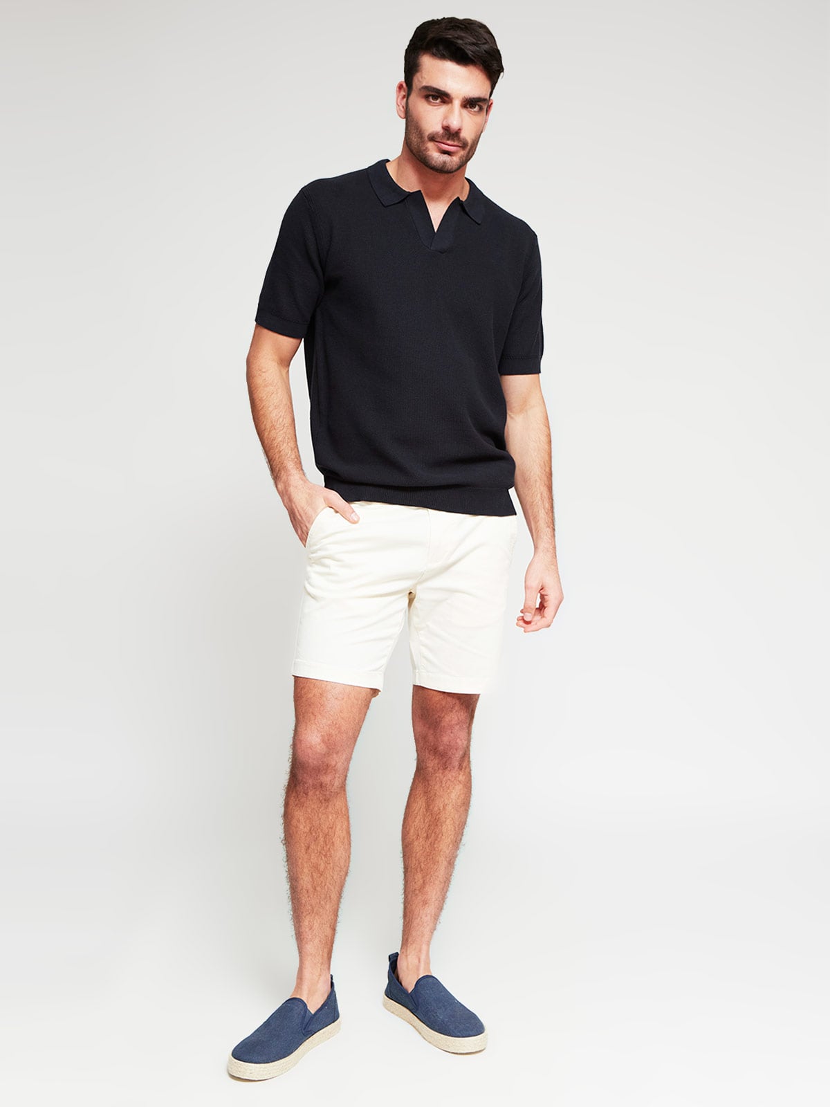 POLO MANGA CORTA ALGODÓN HOMBRE CACHAREL - 4