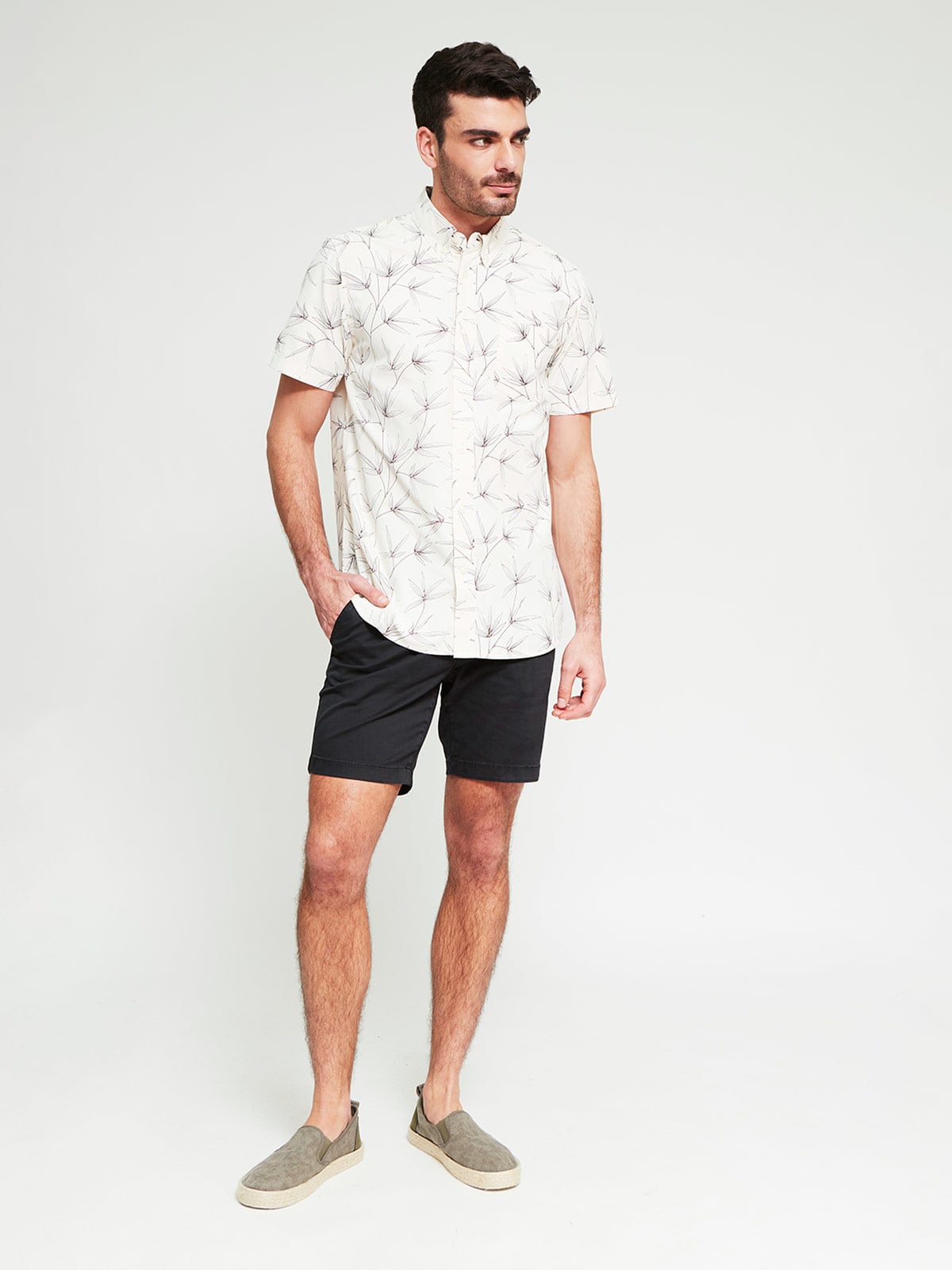CAMISA MANGA CORTA HOMBRE KENNETH STEVENS - 4