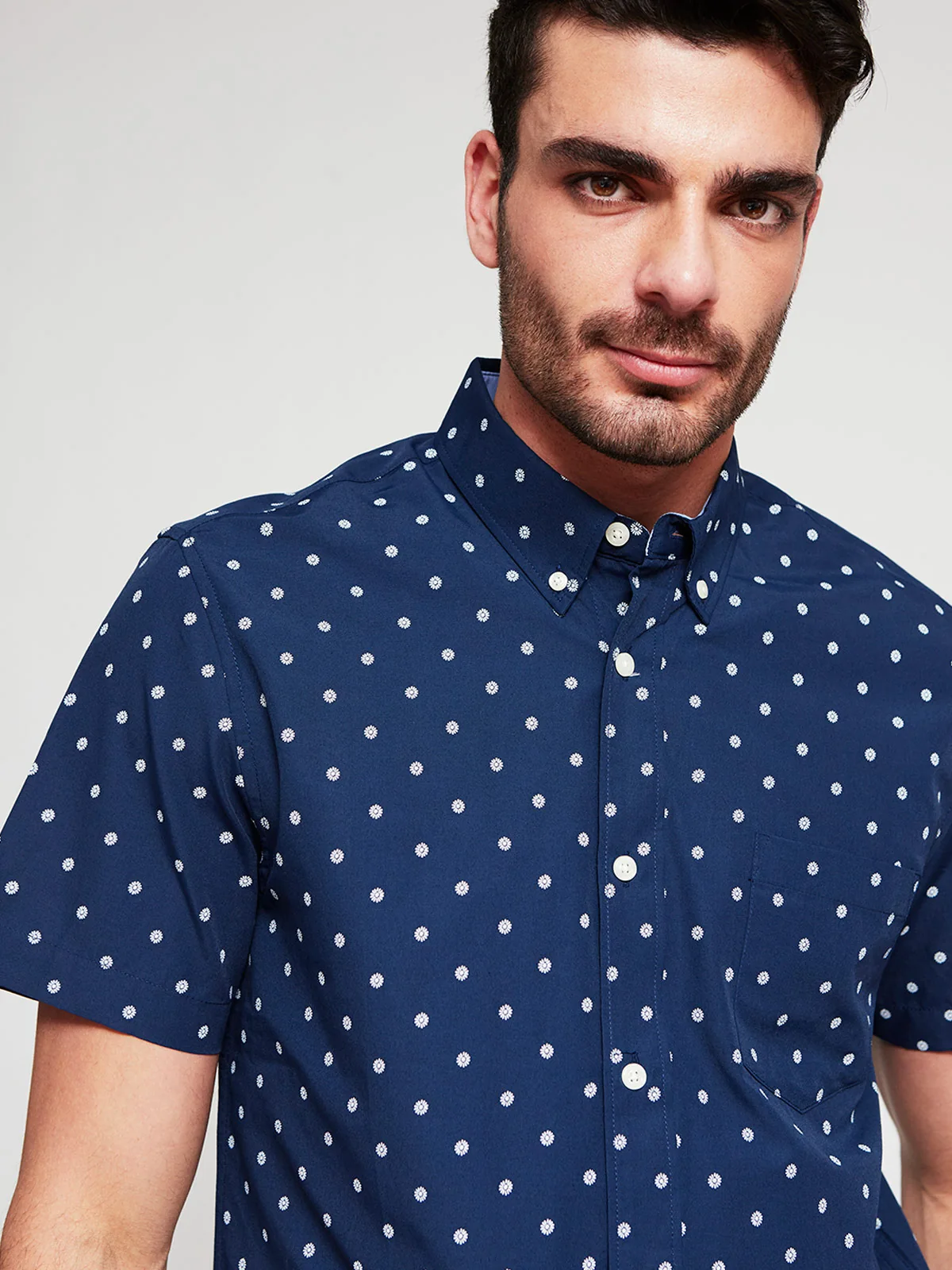 CAMISA MANGA CORTA HOMBRE KENNETH STEVENS - 3