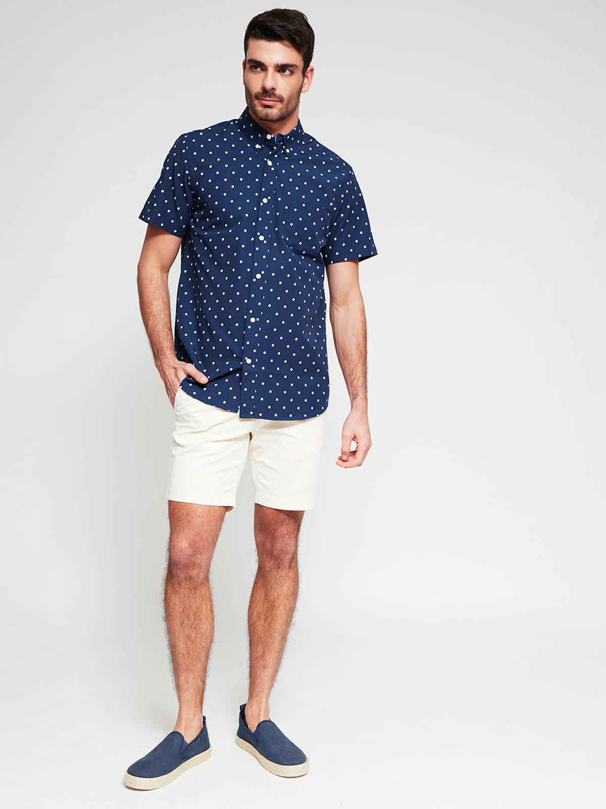 CAMISA MANGA CORTA HOMBRE KENNETH STEVENS - 4