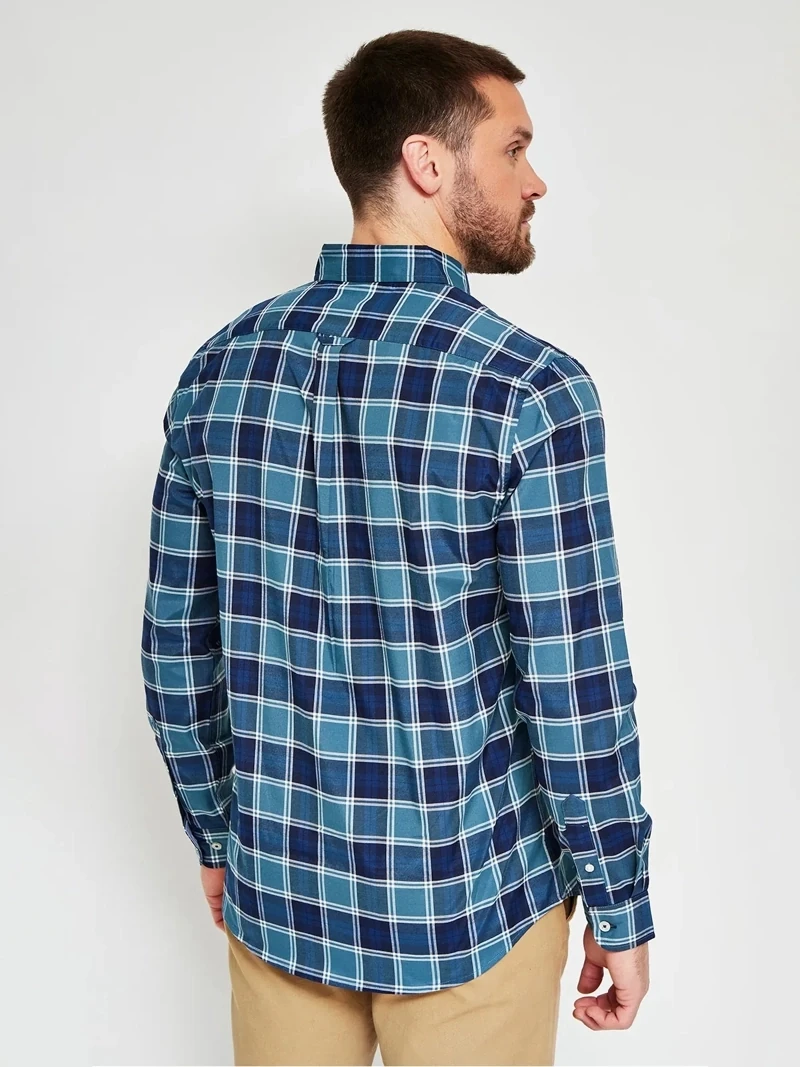 CAMISA MANGA LARGA ALGODÓN HOMBRE KENNETH STEVENS - 2