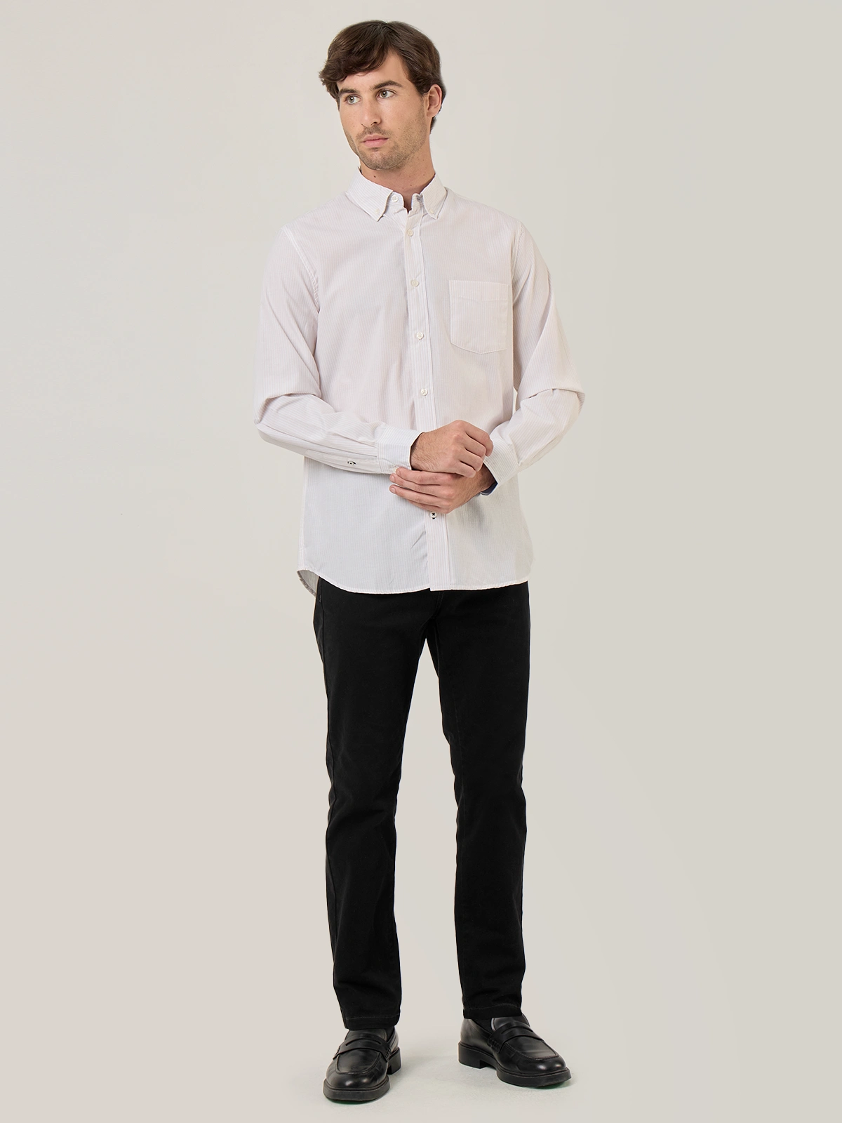 CAMISA MANGA LARGA HOMBRE KENNETH STEVENS - 5