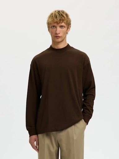 POLO MANGA LARGA HOMBRE SELECTED - 1