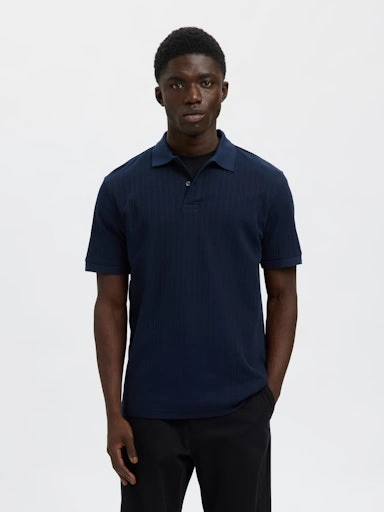 POLO MANGA CORTA HOMBRE SELECTED - 1