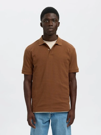 POLO MANGA CORTA HOMBRE SELECTED - 1