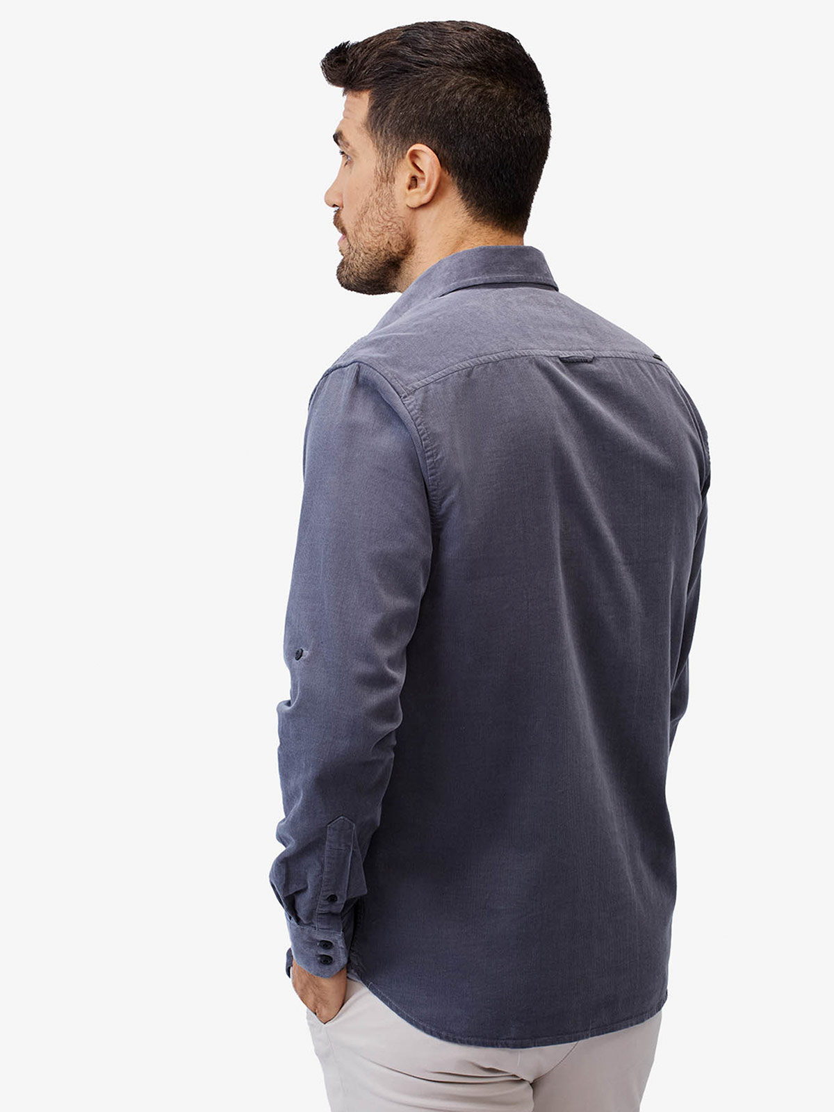 CAMISA ALGODÓN MANGA LARGA HOMBRE JOHN HOLDEN CORD 9CS300 - 3