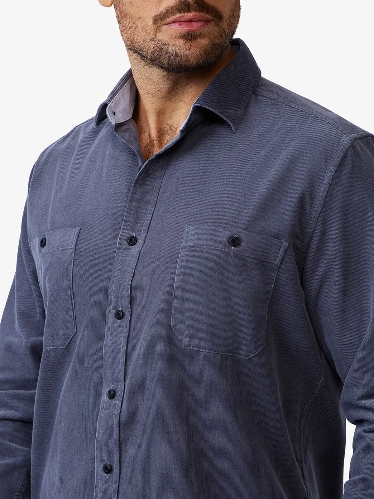 CAMISA ALGODÓN MANGA LARGA HOMBRE JOHN HOLDEN CORD 9CS300 - 4