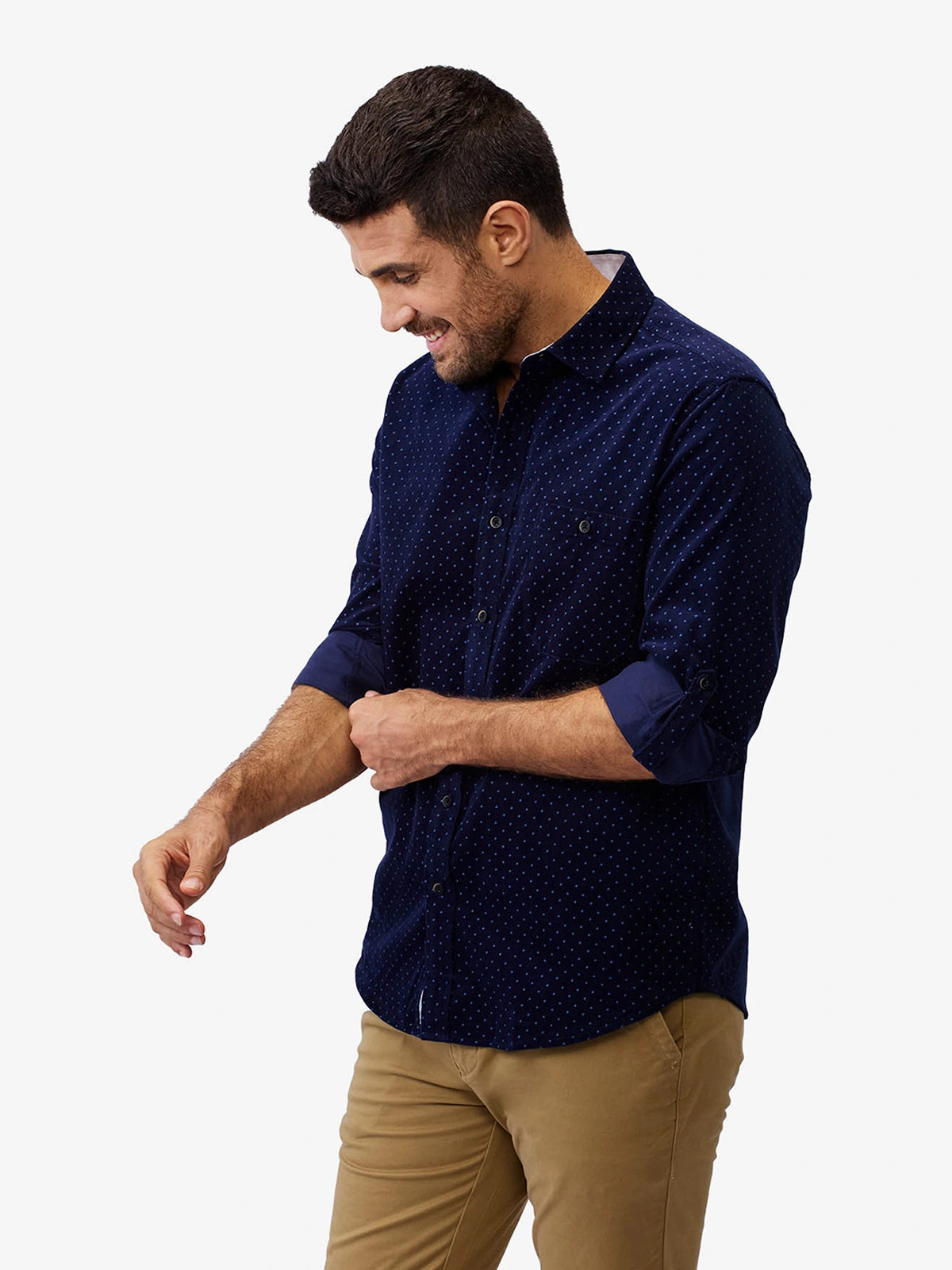 CAMISA ALGODÓN MANGA LARGA HOMBRE JOHN HOLDEN CORD 9CS302 - 2