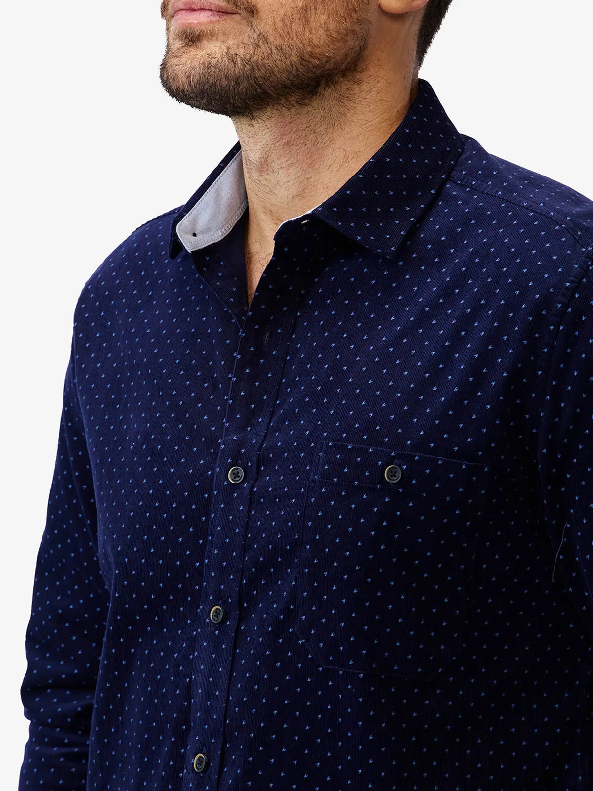CAMISA ALGODÓN MANGA LARGA HOMBRE JOHN HOLDEN CORD 9CS302 - 4