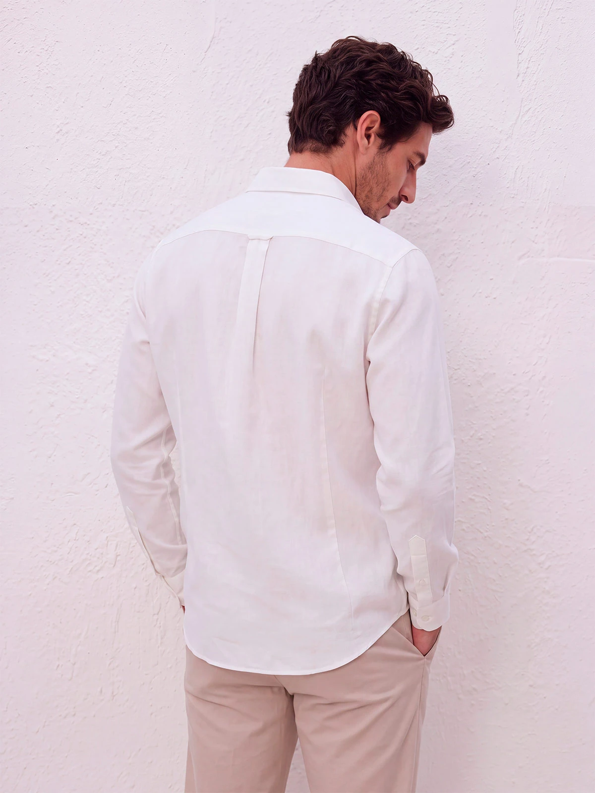 CAMISA MANGA LARGA ALGODÓN HOMBRE SPAVALDI - 2
