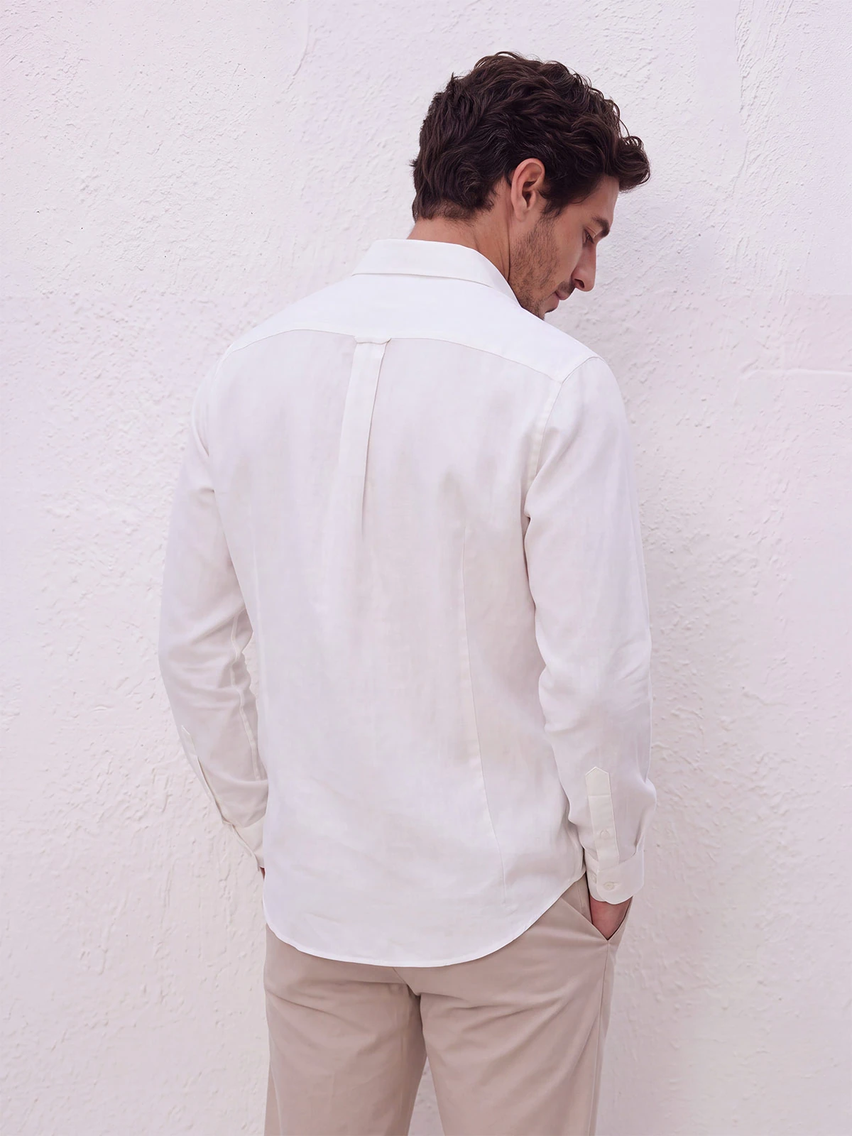 CAMISA MANGA LARGA ALGODÓN HOMBRE SPAVALDI - 2