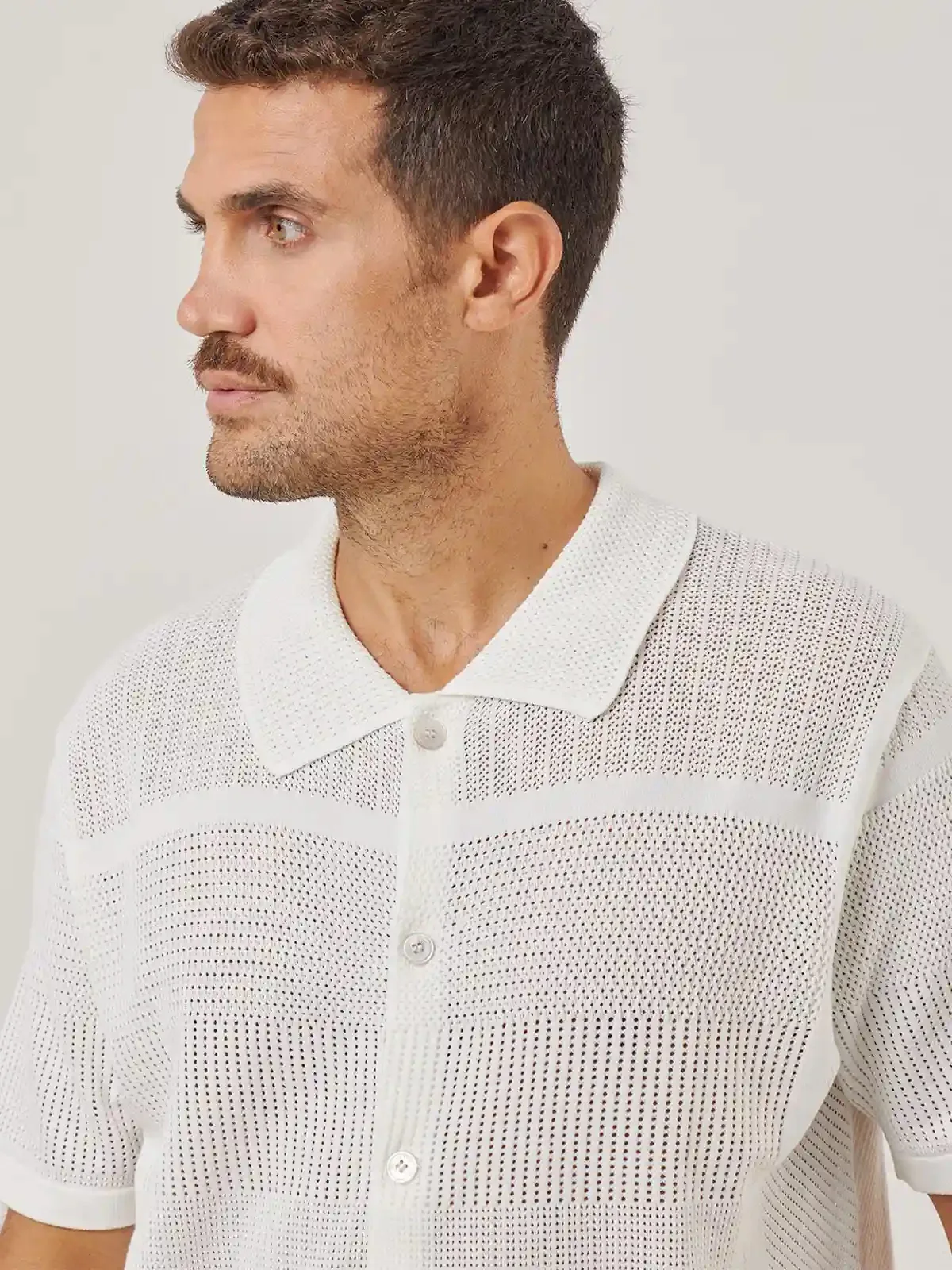 CAMISA MANGA CORTA HOMBRE SPAVALDI - 4