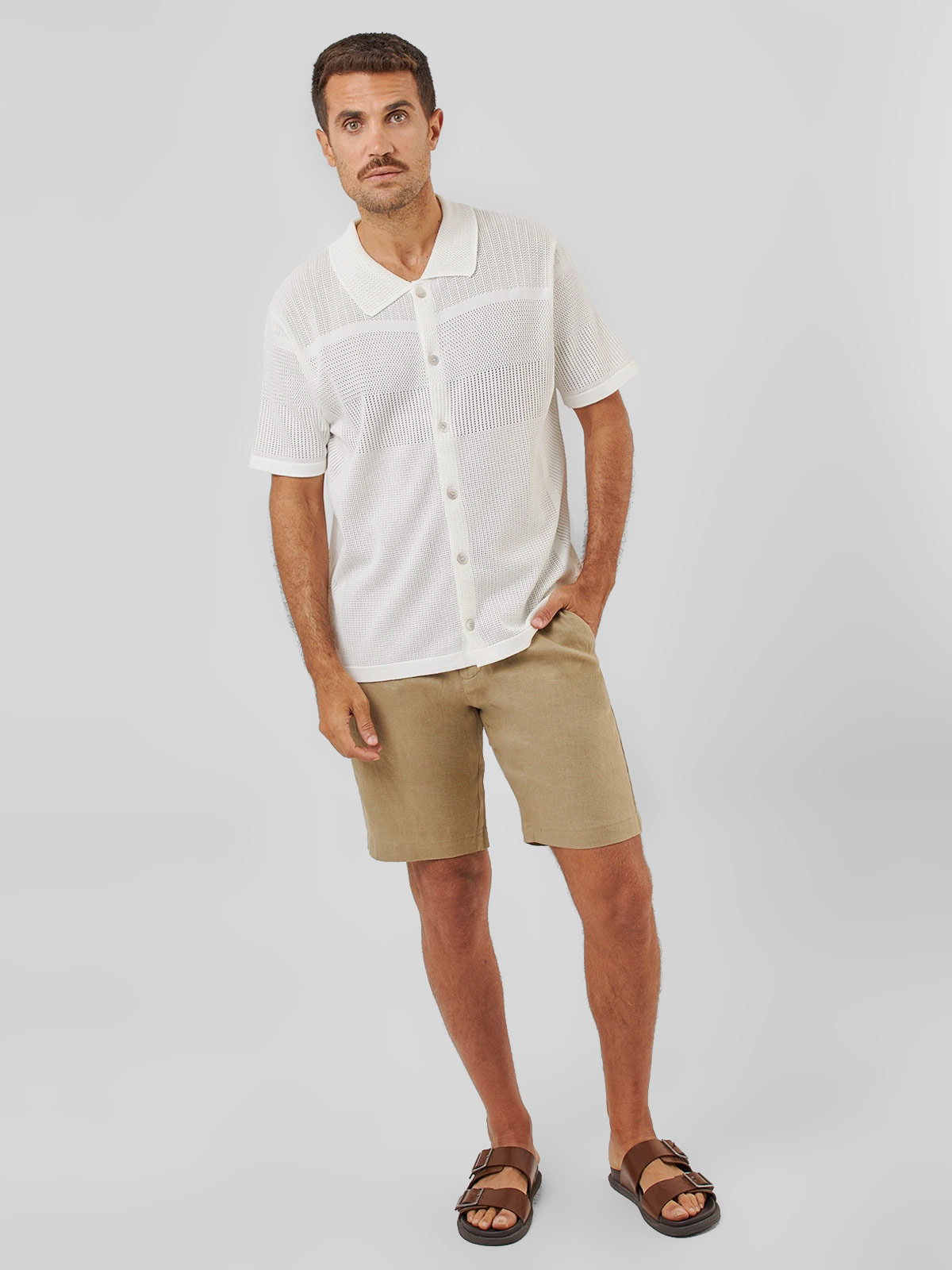 CAMISA MANGA CORTA HOMBRE SPAVALDI - 5