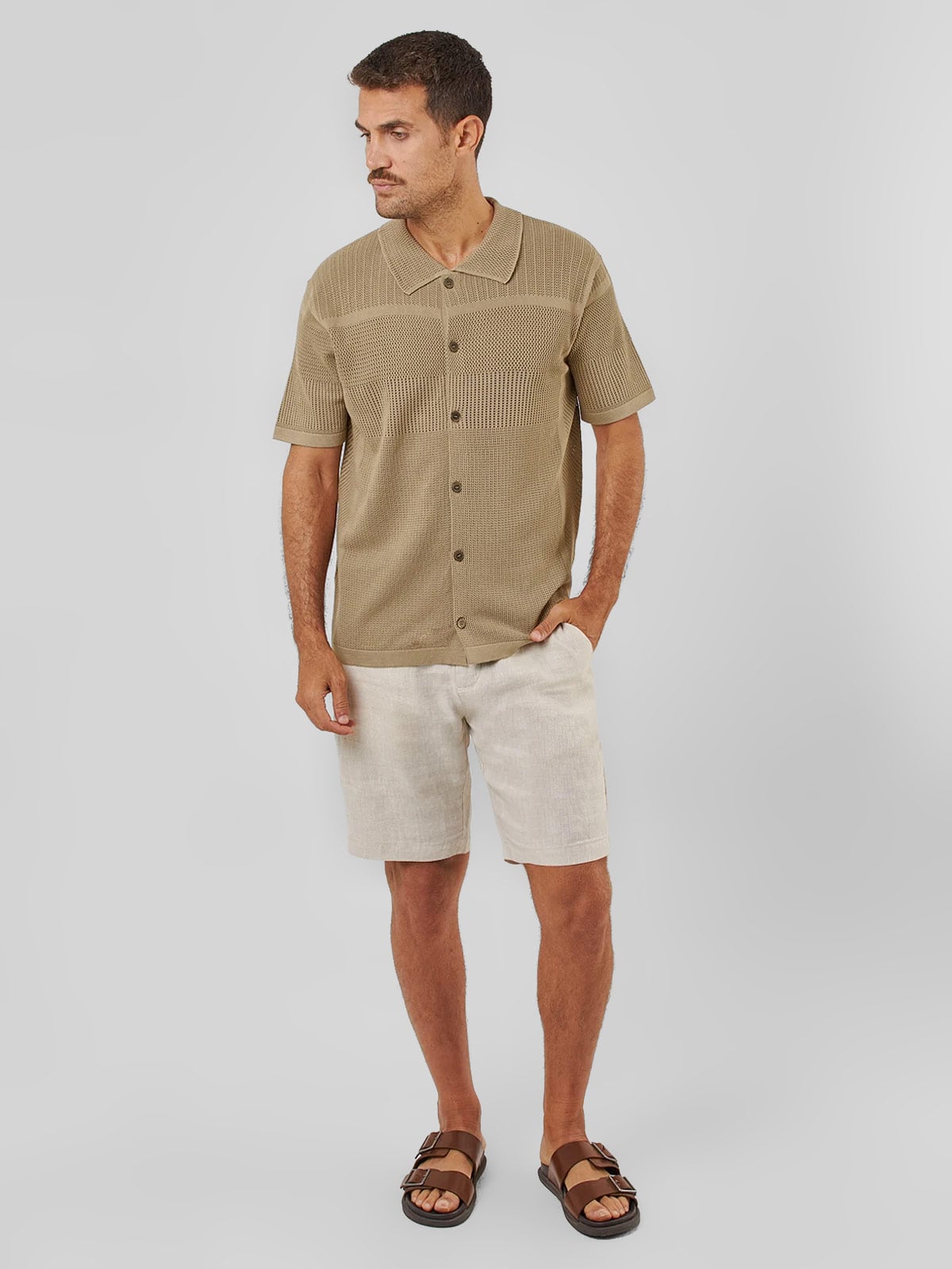 CAMISA MANGA CORTA HOMBRE SPAVALDI - 5