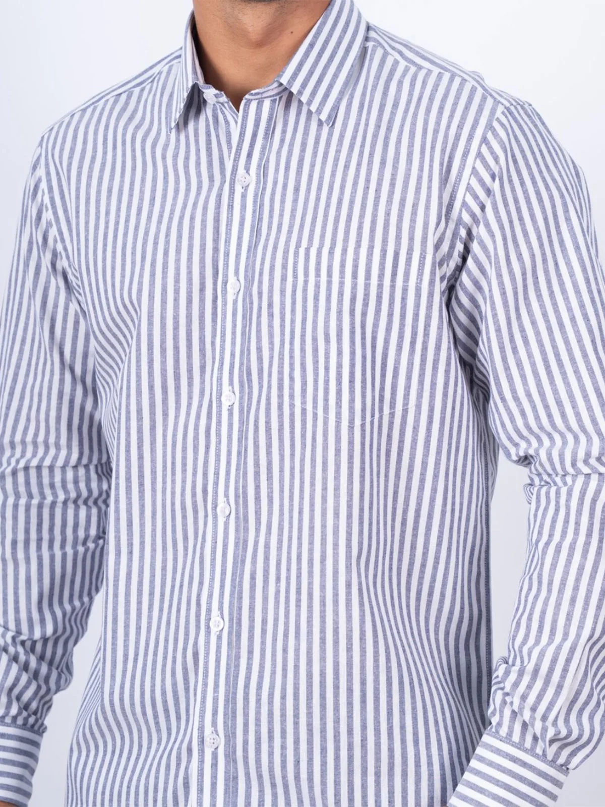 CAMISA MANGA LARGA LINO HOMBRE PIERRE CARDIN - 4