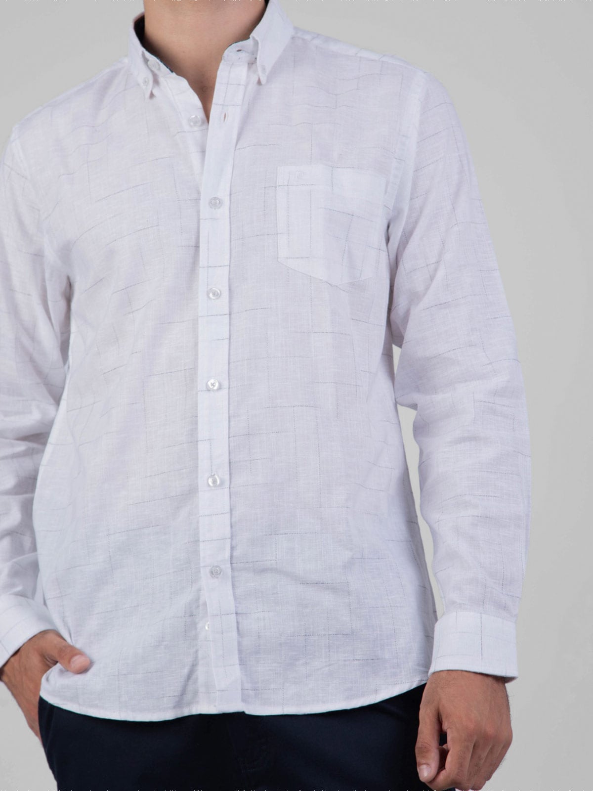 CAMISA MANGA LARGA HOMBRE PIERRE CARDIN - 4
