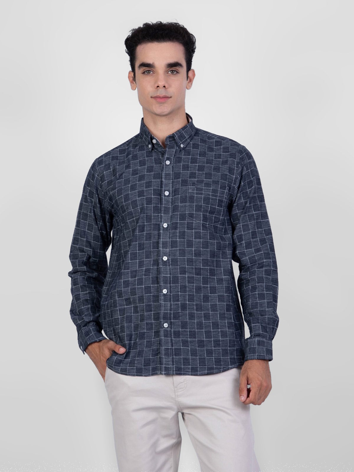 CAMISA MANGA LARGA HOMBRE PIERRE CARDIN - 1