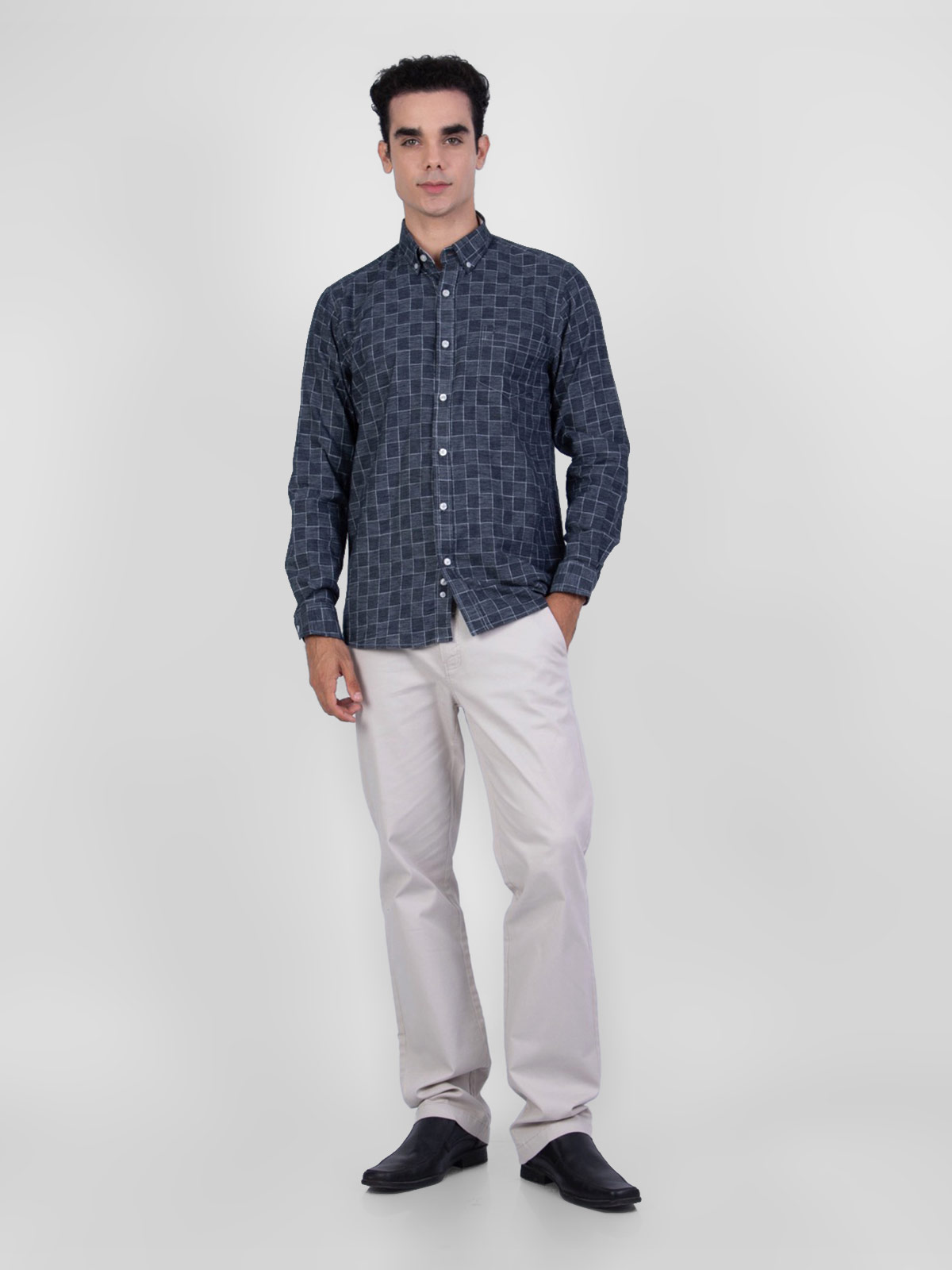 CAMISA MANGA LARGA HOMBRE PIERRE CARDIN - 4