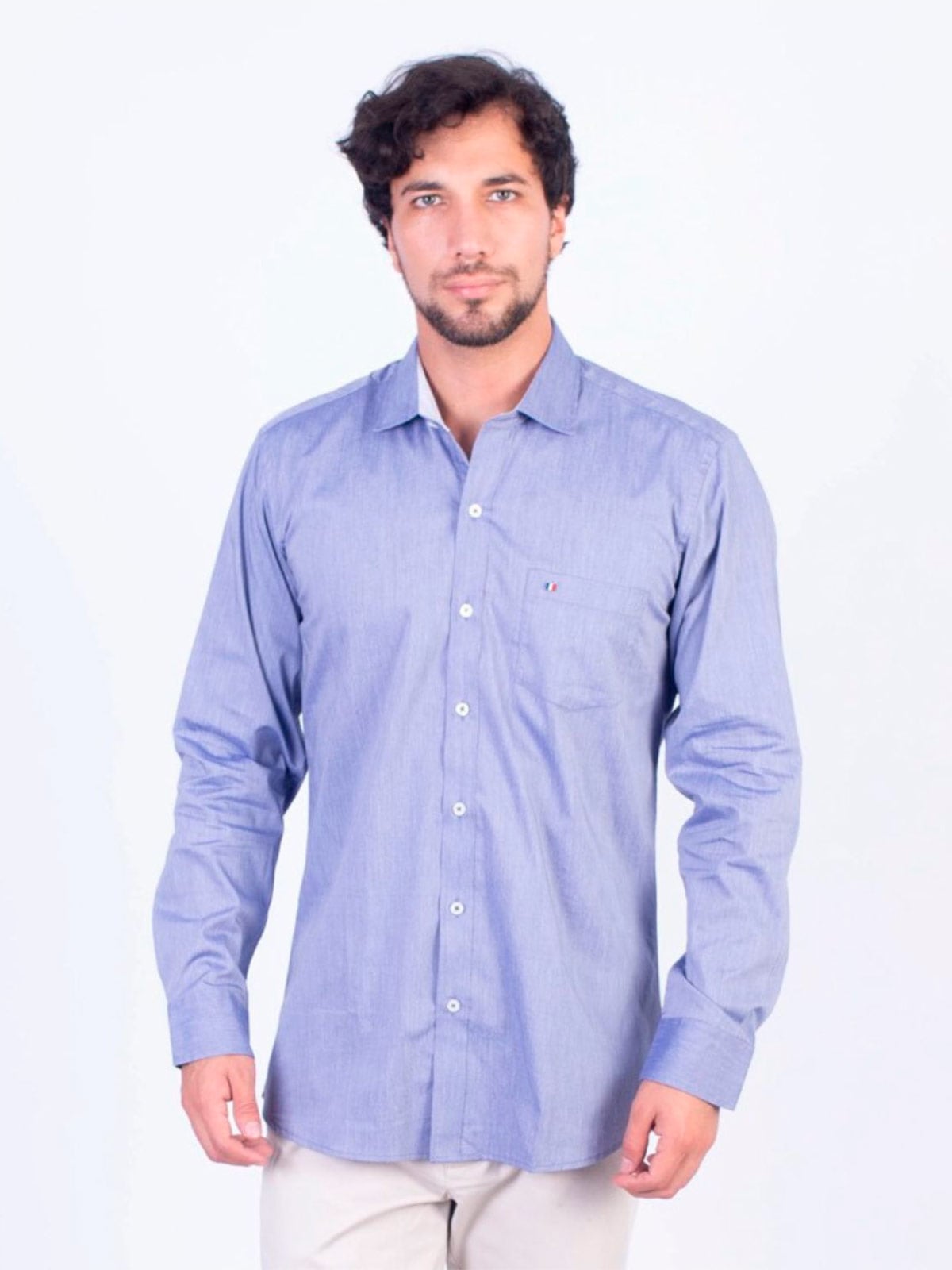 CAMISA MANGA LARGA HOMBRE PIERRE CARDIN - 1