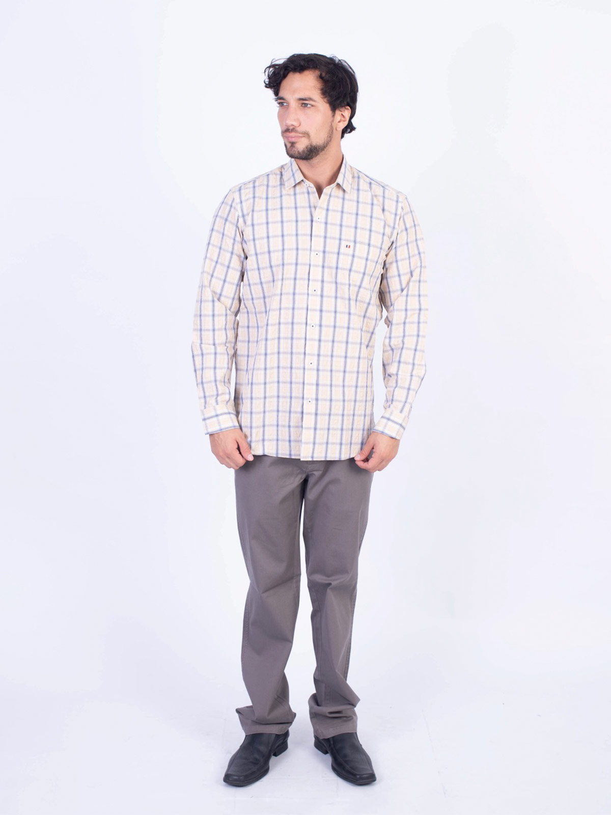 CAMISA MANGA LARGA HOMBRE PIERRE CARDIN - 4