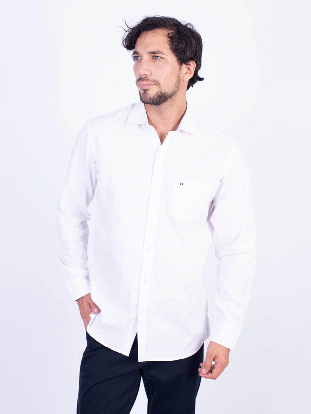 CAMISA MANGA LARGA HOMBRE PIERRE CARDIN - 1