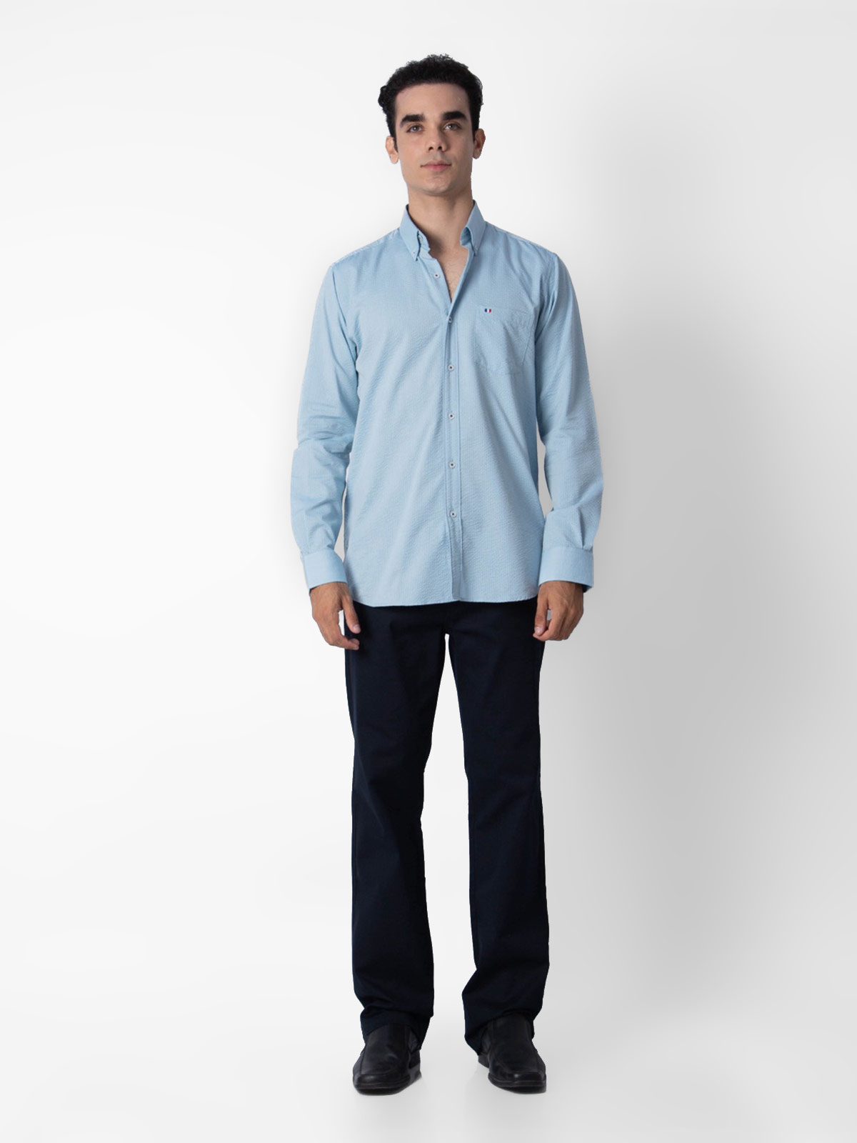 CAMISA MANGA LARGA HOMBRE PIERRE CARIDIN - 4
