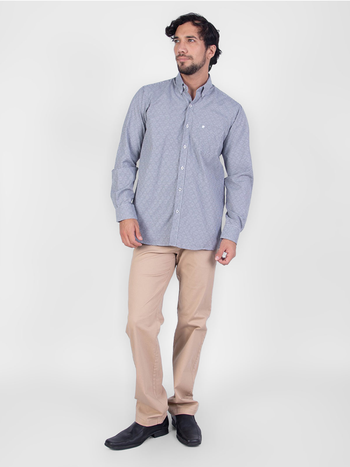 CAMISA MANGA LARGA HOMBRE PIERRE CARDIN PC-63600CAA - 4